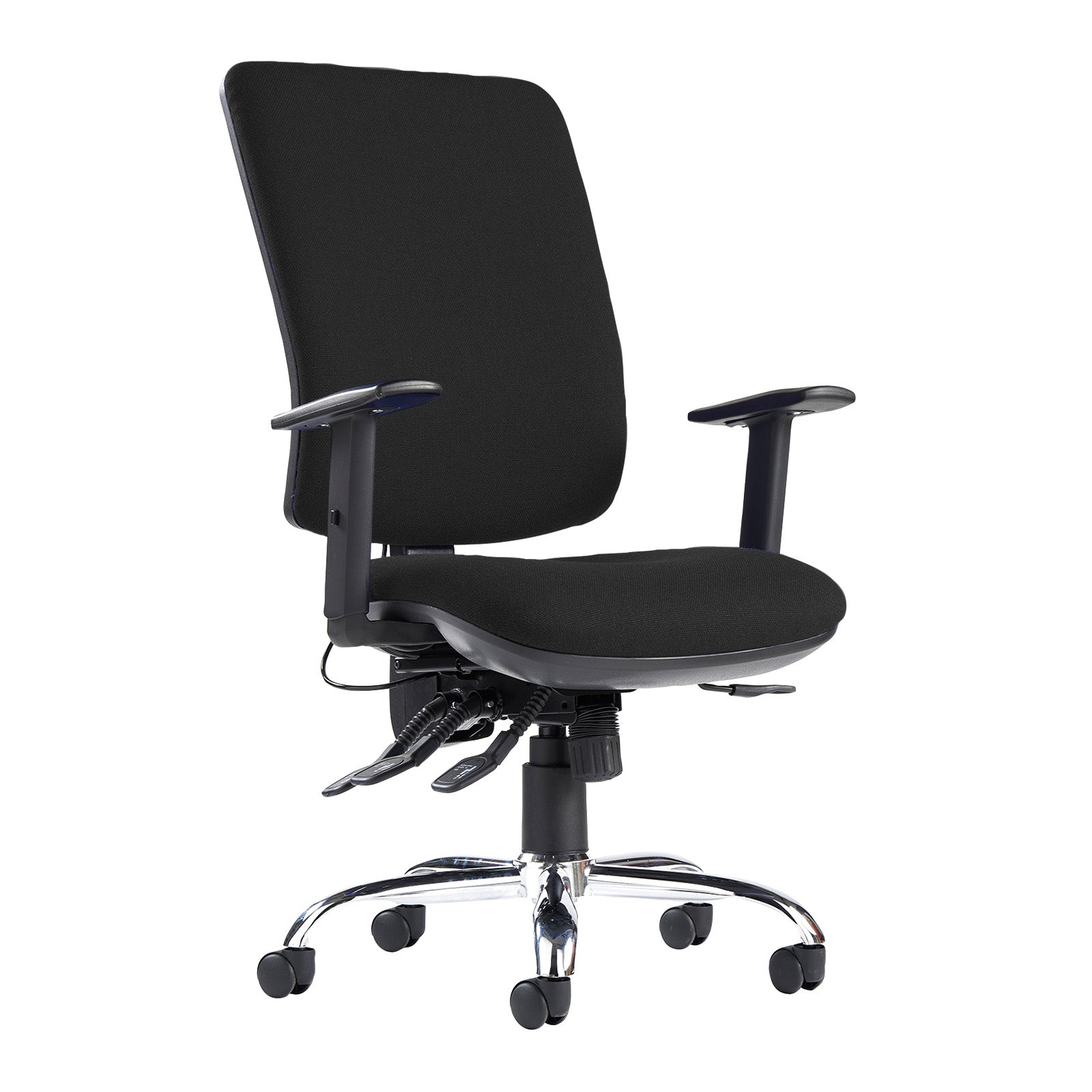 Senza Ergonomic 24 Hour Fabric Office Chair - Black or Blue Option - Custom Colours Available